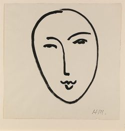 twelve-sixteen:  Henri Matisse, Large Face (Mask), 1952 via the