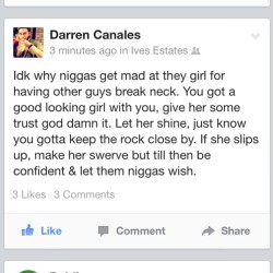 I have to agree with you 100% @ibeastx03  Why can&rsquo;t a guy just be confident and take pride in that he has what other guys want. ðŸ’¯ #breakneck #girls #guys #relationships #confidence #pride #swerve