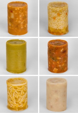 junkculture:  Warhol Soup Cans Naked & Unlabeled An artistic