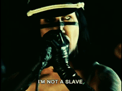 rocknroll-over:   I’m not a slave to a worldThat doesn’t
