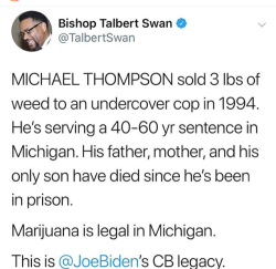 chewbaccaaah:  Its trueIn a World of Legal Weed, Michael Thompson