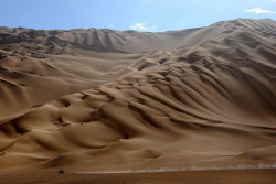 Oceans of sand (dunes of Huacachina, Peru, popular for dune buggying