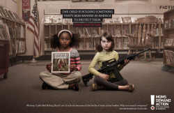 solsticeretouch:  Controversial Gun Control Campaign Shots Moms