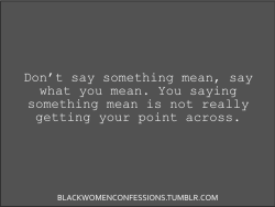 Black Women Confessions