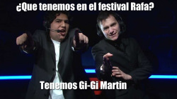 ¿Que tenemos Rafamaik ahora en el festival?