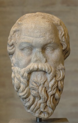 ancientart:  Greek philosopher Socrates (ca. 470–399 BC):