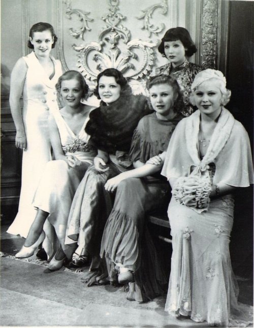 Eleanor Holm, Gloria Stuart, Lilian Bond, Ginger Rogers Mary