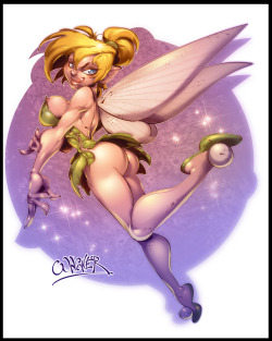 fandoms-females:   CM #6 - Winged Troublemaker ( tinkerbell_2_by_wagnerf