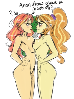 curlysartworld: boobs and butts  Sunny < |D’‘‘‘‘