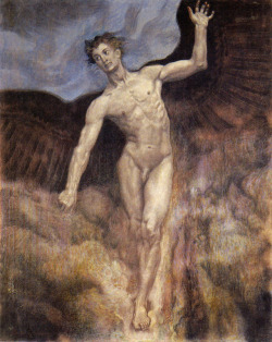 oldpaintings:  Icarus, 1906 by Sascha Schneider (Rudolph Karl