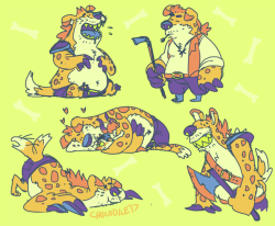 chocodile:  Additional gnolls… top right is how he looks before