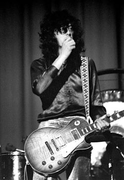 ledzeppelin-the-airshippages:  Jimmy 1973    Photographer, Michael