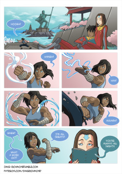 jake-richmond:My new Korra fan comic! You can read the rest of