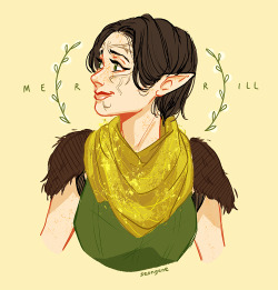 seongune:  @cathuhu asked: Merrill, from Dragon Age? I literally