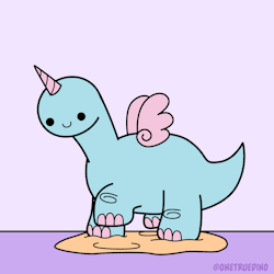 onetruedino:  Lots of people suggested Unipegasaurus try baking!