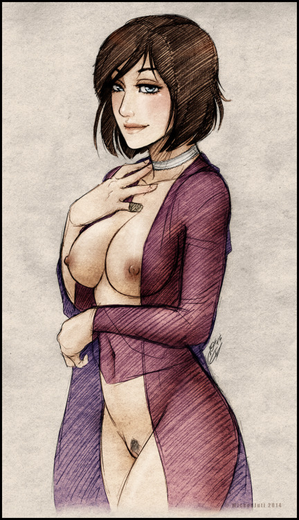 r34upyourass:  Lady of the week Elizabeth (Very fucking beautiful)  Did I mention I’m in love with Elizabeth now? I played Bioshock Infinite and fell in love.