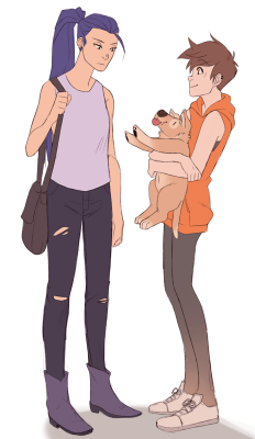 fartsy-sloth:  when ur gf/puppy find another puppy and ask u