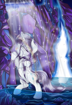 hds-platinum:  Here Without You… (Wet Mane Rarity) SVG Download