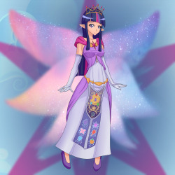 Princess Twilight, with an outfit inspired by Twilight Princess.