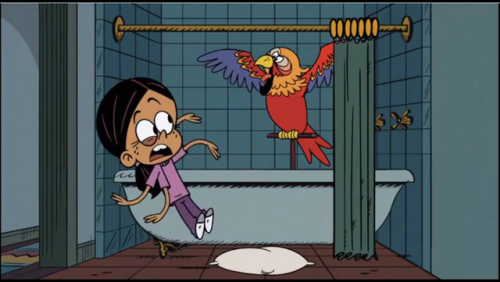 ck-blogs-stuff: safe-loud-house:  Meet the Casagrande Family!  Where can I see this episode? XP  What he said?