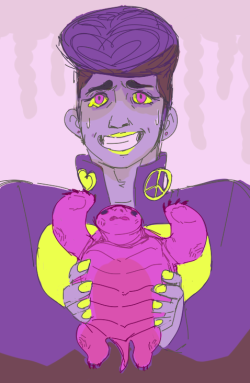 tuhq:someone save Josuke from this turtle