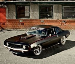 specialcar:  Camaro  69 black beauty