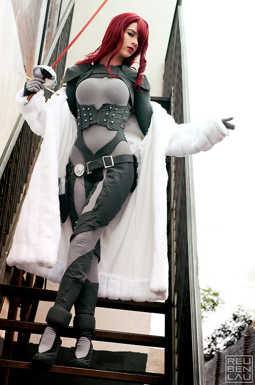 cosplaymation:  Mitsuru Kirijo Shin Megami Tensei Persona 4 Arena 