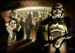 son-of-dathomir:Cantina by Brian Rood  