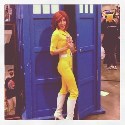 Live from the TARDIS this breaking news just in: I&rsquo;m quitting the news game to travel in time &amp; space! #comikaze #waytoomuchfun (at Comikaze 2013)