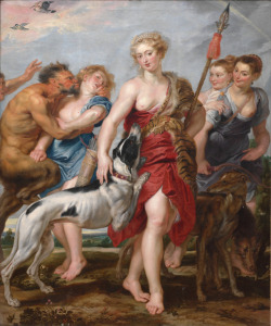 acrosscenturiesandgenerations:▪Diana and Her Nymphs Departing