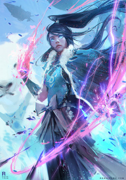 rossdraws:  My take on KORRRRRRA!!! From the EPISODE!! Frozen