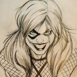 shevibe: Harley Quinn rough sketch #harleyquinn #joker #batman