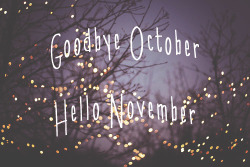 love-this-pic-dot-com:  Goodbye October Hello November 