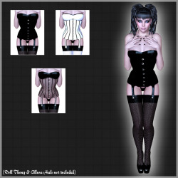 New fantastic corset is now available at Renderotica by SynfulMindz!