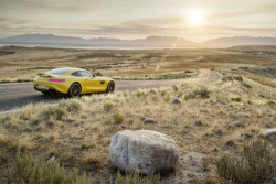 mistergoodlife:  The all new Mercedes AMG GT. The engine up front