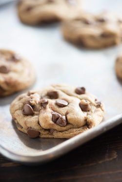 fullcravings:  Perfect Chocolate Chip Cookies   Like this blog?