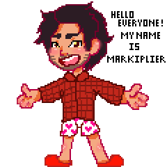 animaniac1235:  A re-do markiplier pixel gif I did c:AND FOR
