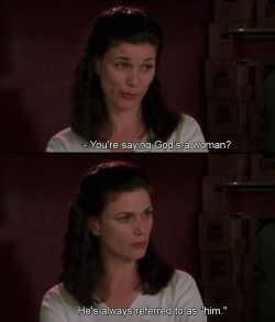 theseraphimwolf:  Serendipity saying it how it is (Dogma, 1999)