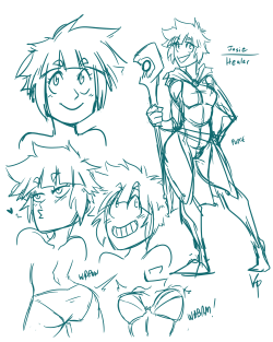 kpnsfw:  concept for that rpg comic i plan on remaking AGAIN