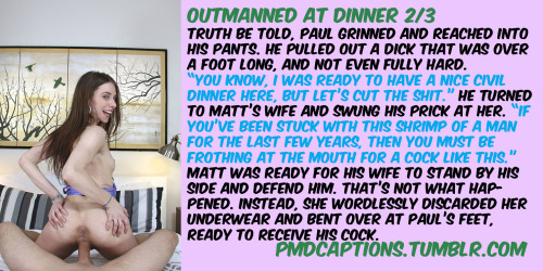 Outmanned at Dinner: A Quick Story