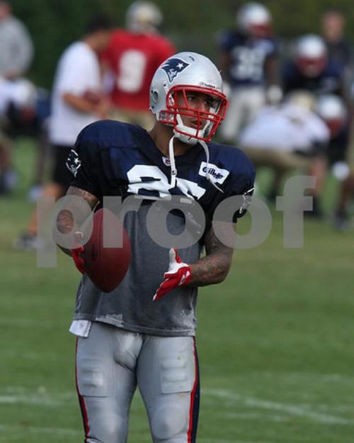 Aaron Hernandez…might not see him out on the field for a very long time.