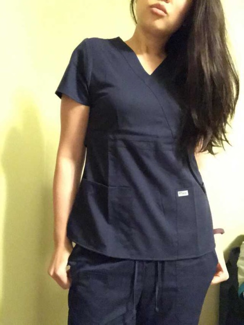 sexonshift: #sexynurse #scrubs #hornyatwork Wow, sexy Asian nurse looking  for some fun on night shift Tumblr Porn