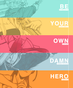 elricity:  FMA LADIES | be your own damn hero         