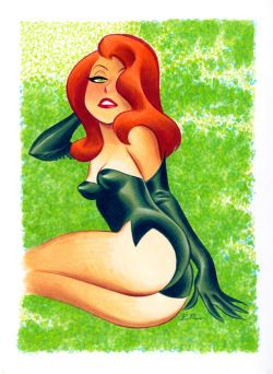 cooketimm:    Poison Ivy by Bruce Timm