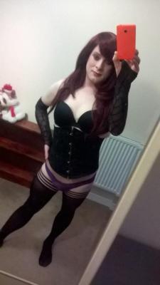 supersteamkitty:  my underthings for going out the other night.