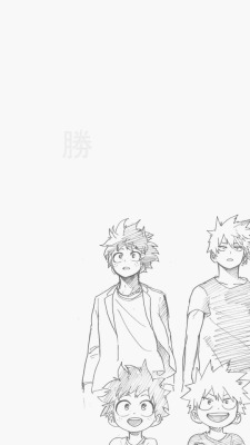 redhairedanne:  bakudeku phone wallpapers [540 x 960] for the