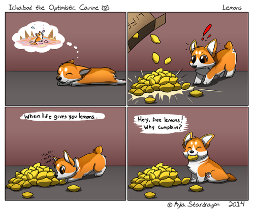 jathis:  cloud-striker-the-gryphon:  spacebartheinventor:  mystical-flute:  chelseamourning:  chubbythecorgi:  My friend sent me this amazing corgi comic! (originals found here)  THIS IS THE CUTEST THING EVER  THE LAST ONE    Ichabod, you adorable lil’