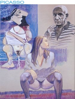 Picasso’s “Pisseuse”.in context…