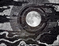 1000drawings: Moon Glow by Brenda Erickson  