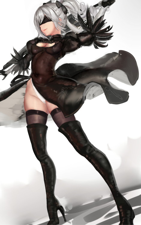 ninsegado91: hentaibeatx:   Yorha 2B Set 2!  Have some more irresistible android waifu!Click here for more hentai! Requests open!Click here for more Yorha 2B hentai!  Sources![ 1 – 2B3 by ノノリリン on pixiv ][ 2 – 2B by Ytoy on pixiv ][ 3 –